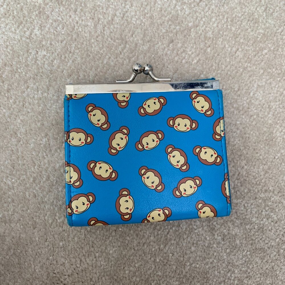 Blue Monkey wallet